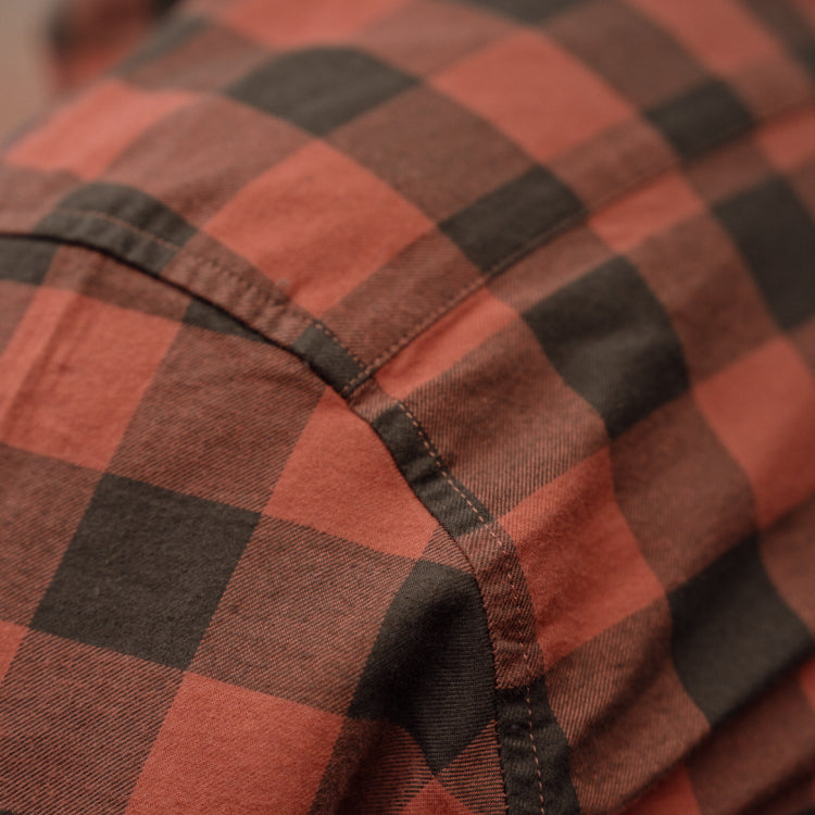 Harkila Scandinavian L/S Shirt - Autumn Orange Check