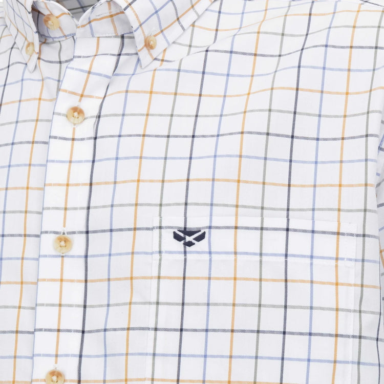 Hoggs of Fife Fenwick Tattersall Shirt - Blue/Green/Gold