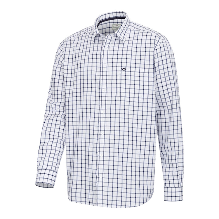 Hoggs of Fife Fernie Bamboo Shirt - Navy