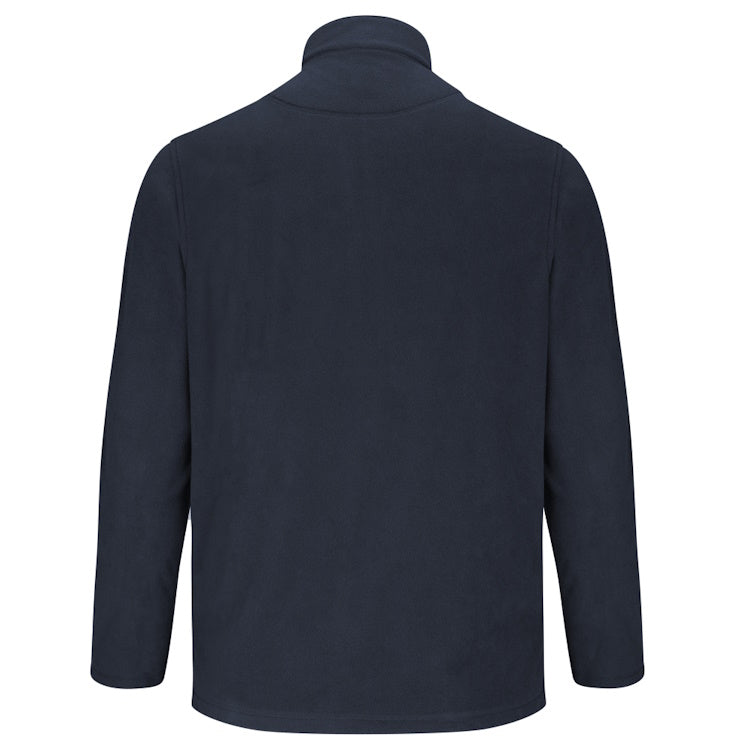 Hoggs of Fife Islander 1/4 Zip Micro-Fleece Shirt - Navy