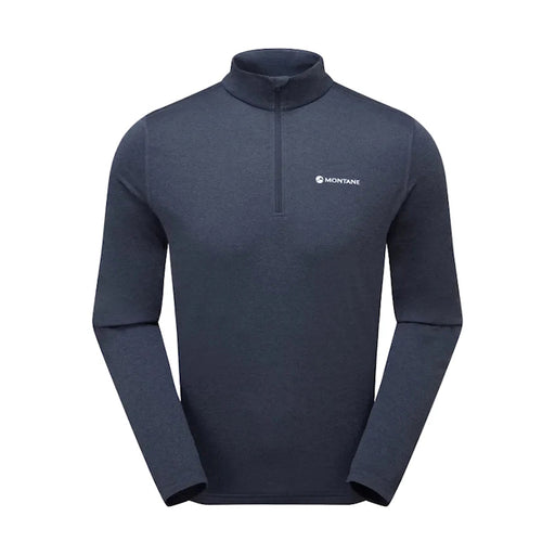 Montane Dart Zip Neck T-Shirt - Eclipse Blue