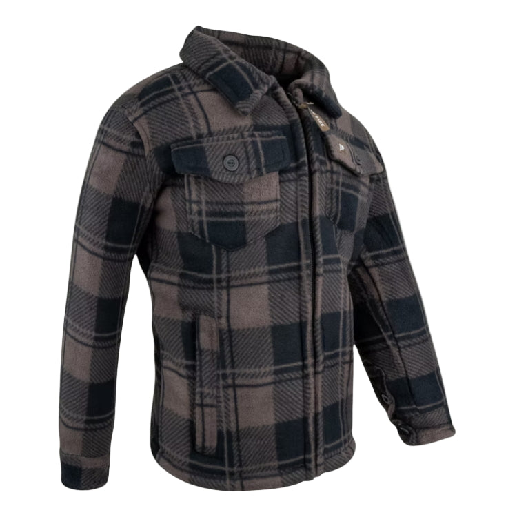 Jack Pyke Junior Tundra Shirt - Brown Check