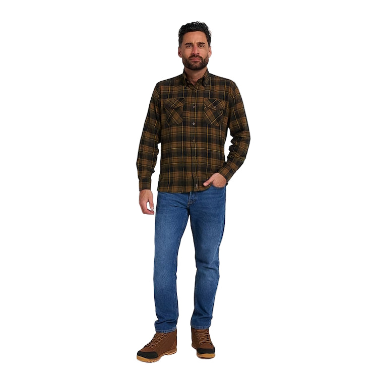 Jack Pyke Flannel Shirt - Brown Check