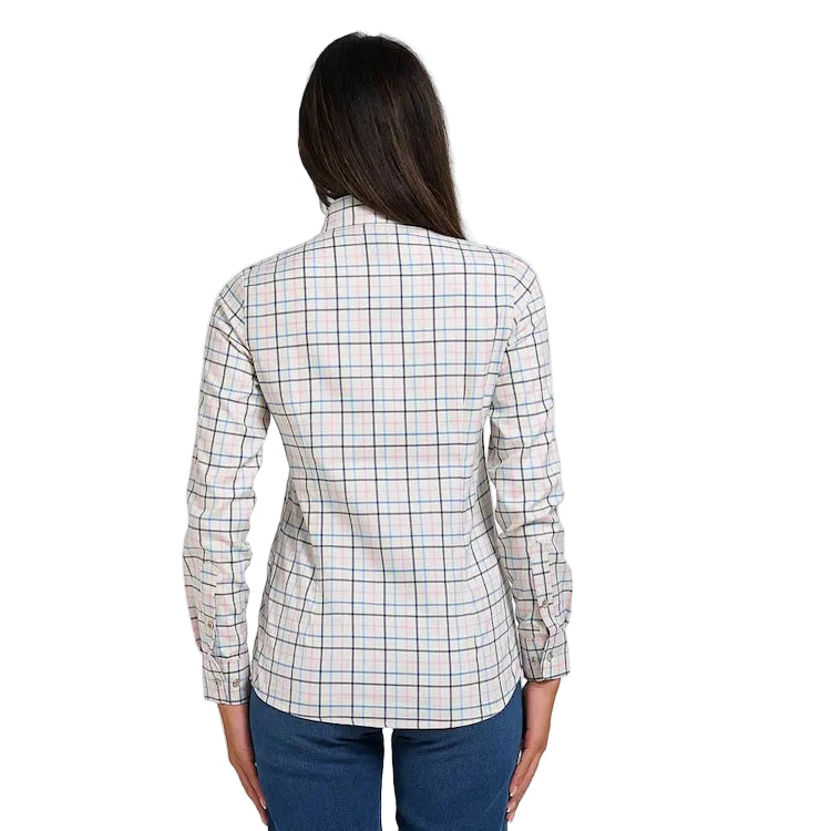 Jack Pyke Ladies Countryman Shirt - Large Check Navy