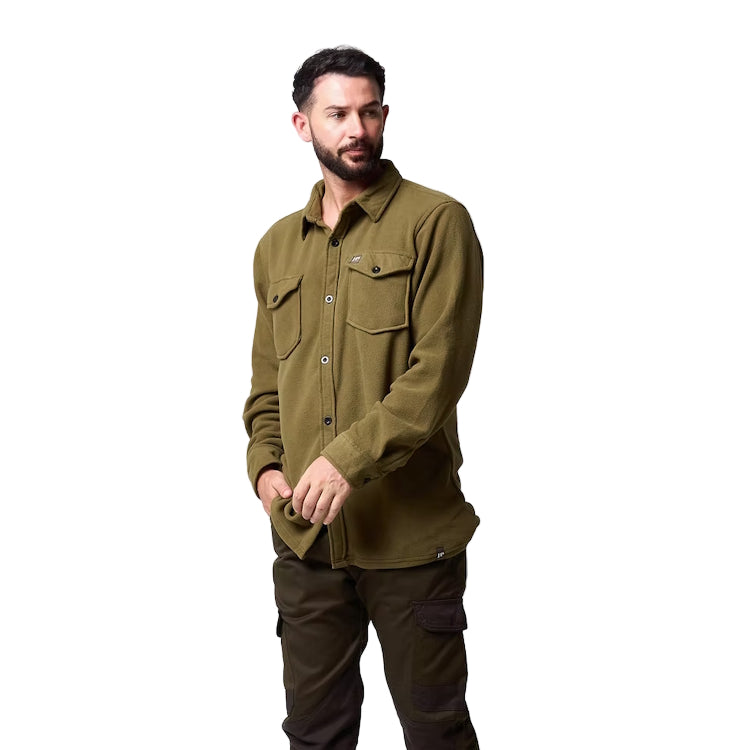 Jack Pyke Polar Fleece Shirt - Dark Mustard
