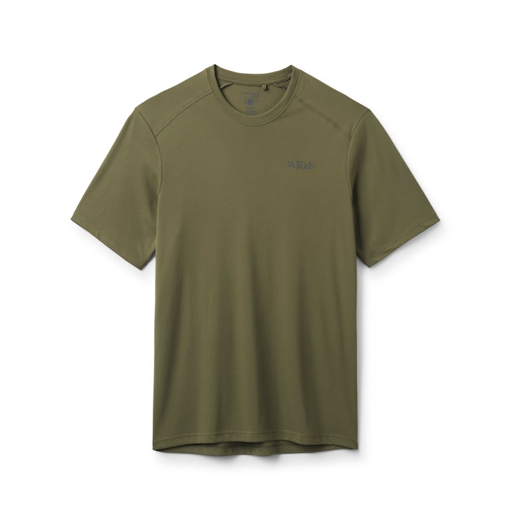 Rab Force Stamp Tee Shirt - Olive