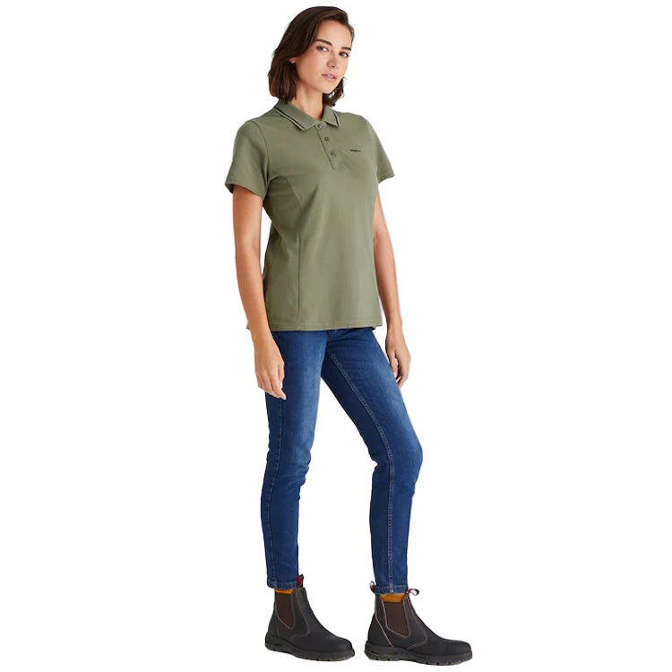 Ridgeline Ladies Kilworth Polo Shirt - Smokey Olive