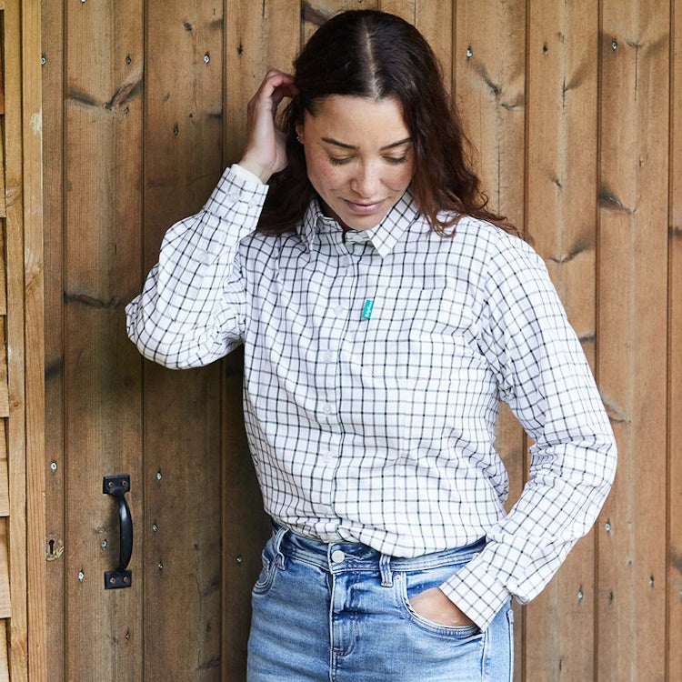 Ridgeline Ladies Sedgebrook Shirt - Deep Forest/Smokey Olive