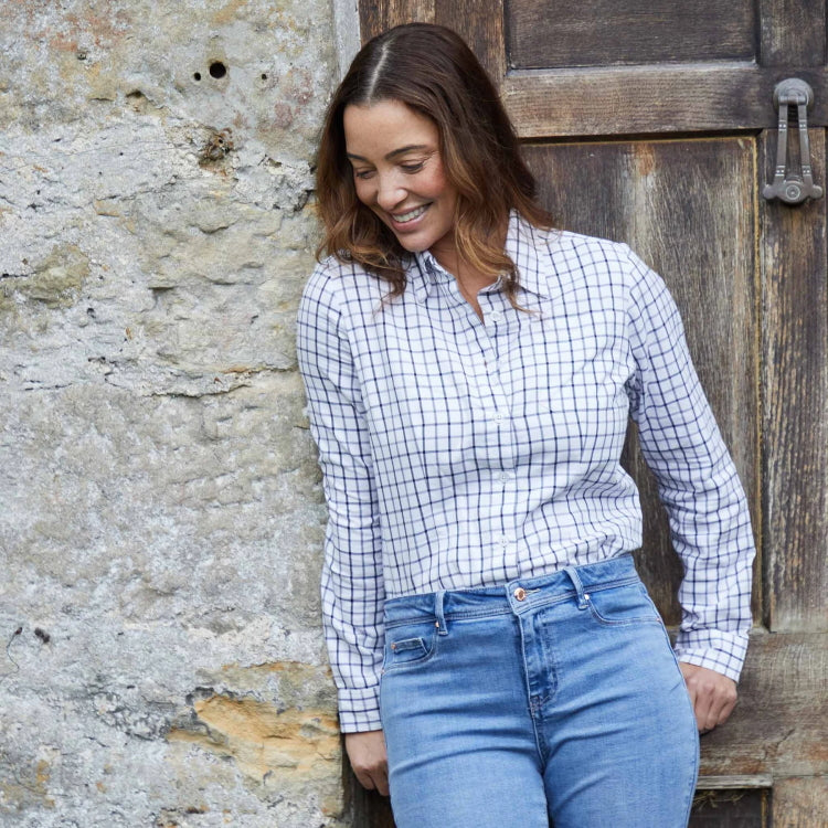Ridgeline Ladies Sedgebrook Shirt - Navy/Storm