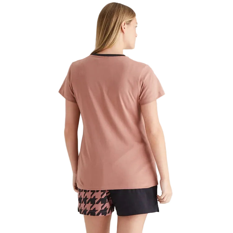 Ridgeline Ladies Signature T-Shirt - Dusky Pink