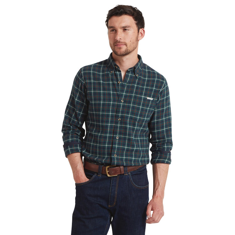 Schoffel Akenham Shirt - Botanical Green