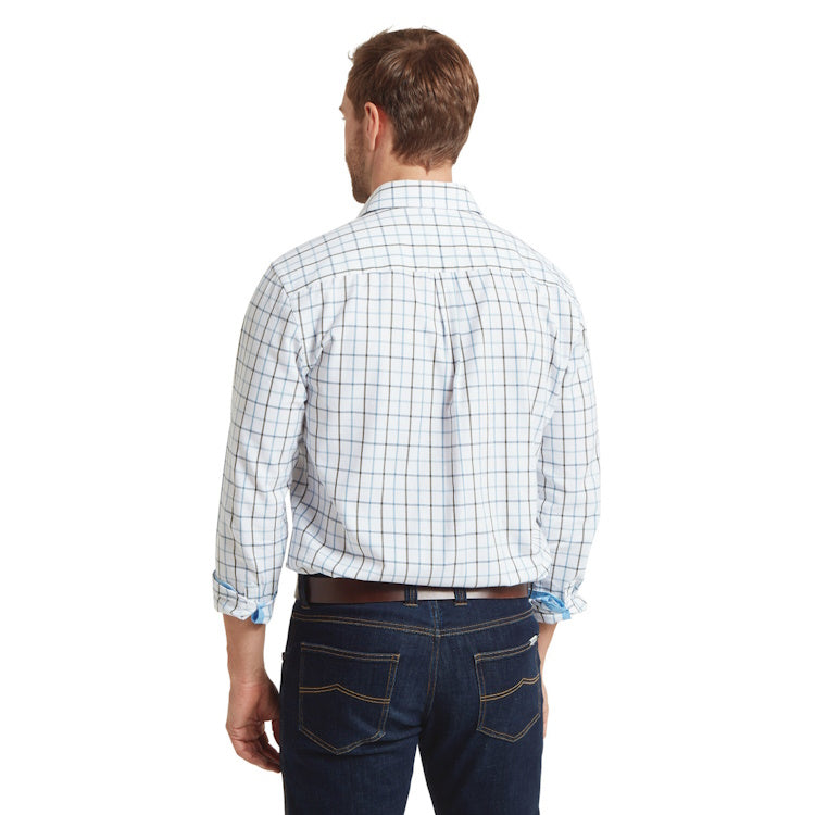 Schoffel Baconsthorpe Tailored Shirt - Mountain Blue