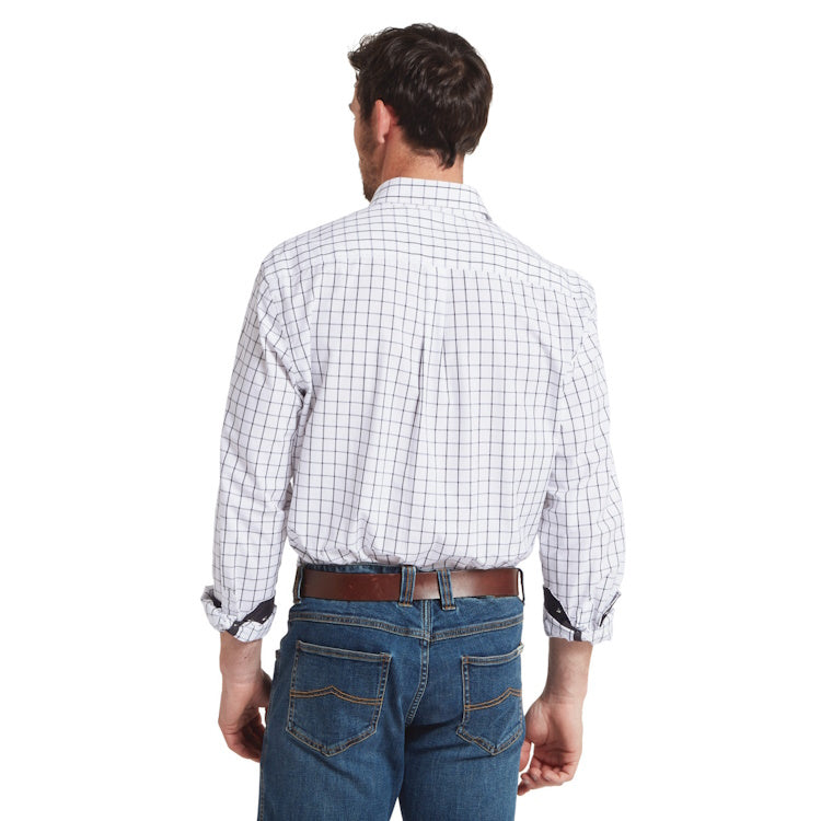 Schoffel Halesworth Tailored Shirt - Blue Check