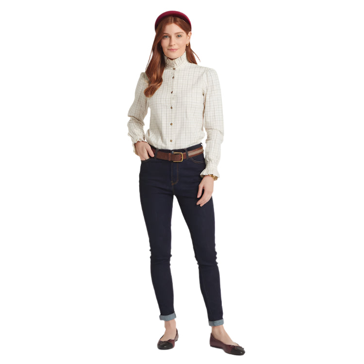 Schoffel Ladies Sheringham Shirt - Cobblestone Tattersall