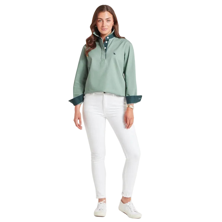 Schoffel Ladies Treloyhan Deck Shirt - Surf Blue