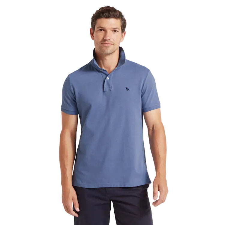 Schoffel St Ives Polo Shirt - Vintage Indigo