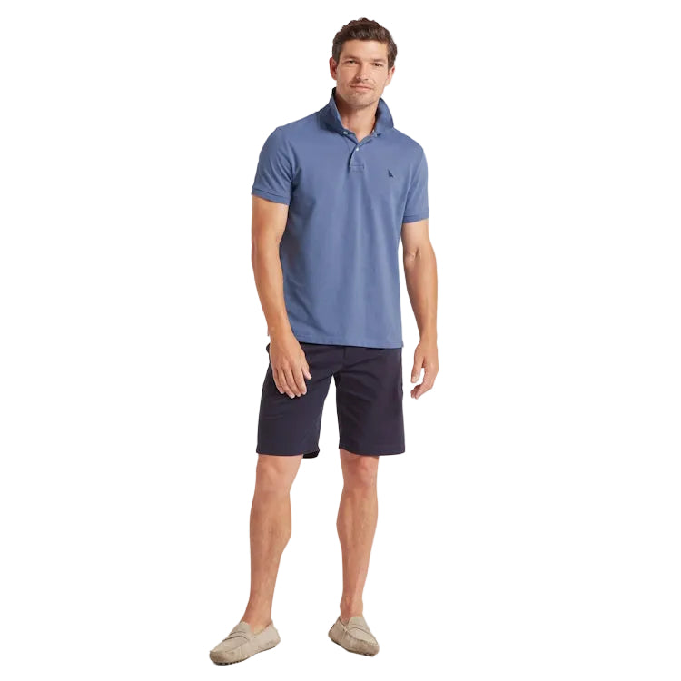 Schoffel St Ives Polo Shirt - Vintage Indigo