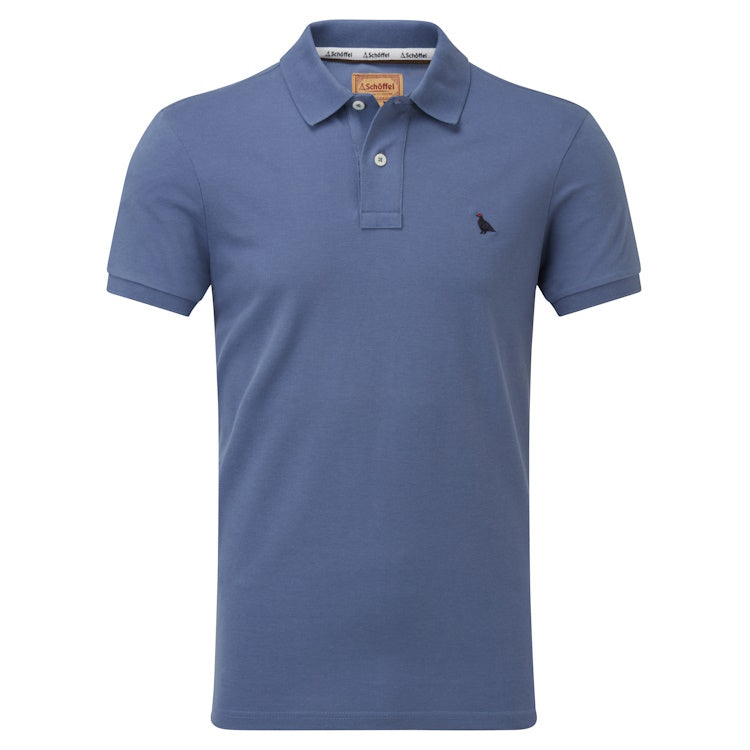 Schoffel St Ives Polo Shirt - Vintage Indigo