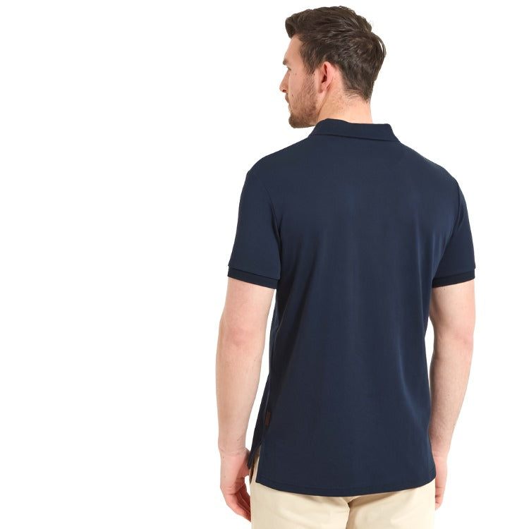Schoffel St Ives Jersey Polo Shirt - Navy