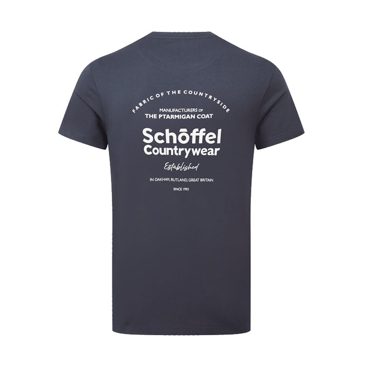 Schoffel Talland T-Shirt - Navy Heritage Print