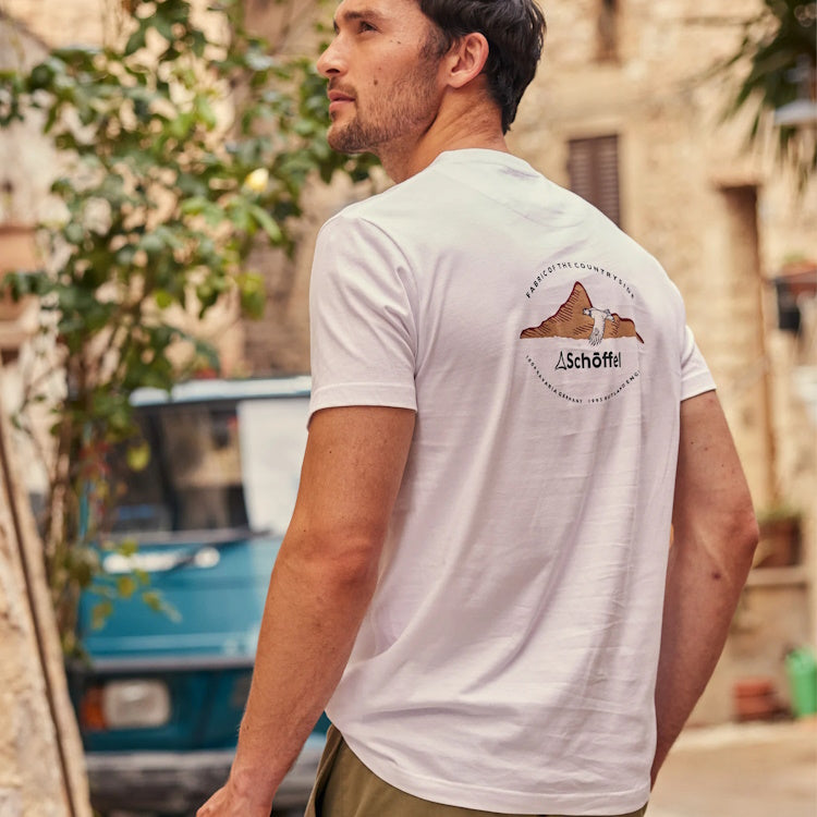 Schoffel Talland T-Shirt - White Mountain