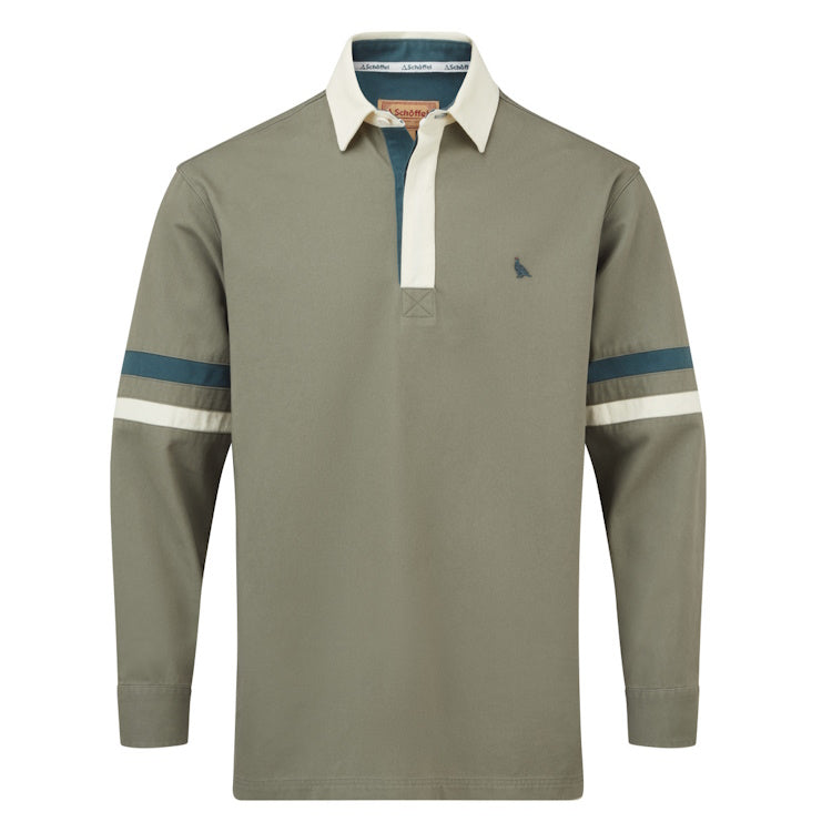 Schoffel Truro Deck Shirt - Agave Green