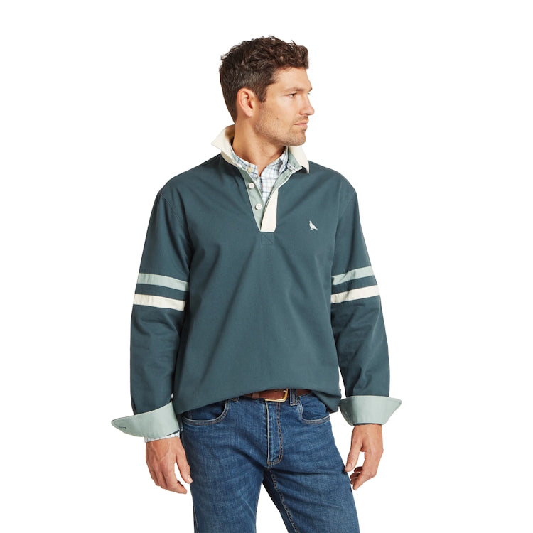 Schoffel Truro Deck Shirt - Deep Ocean Blue