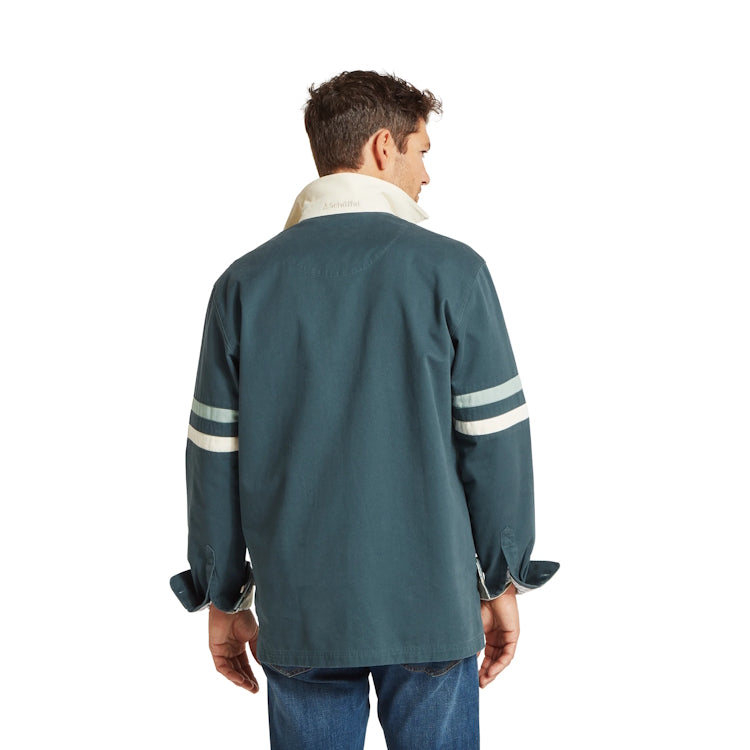Schoffel Truro Deck Shirt - Deep Ocean Blue