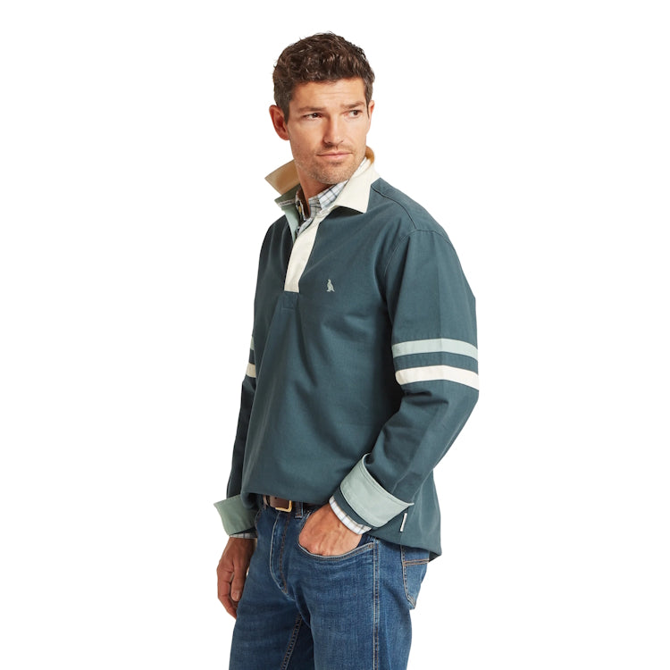 Schoffel Truro Deck Shirt - Deep Ocean Blue