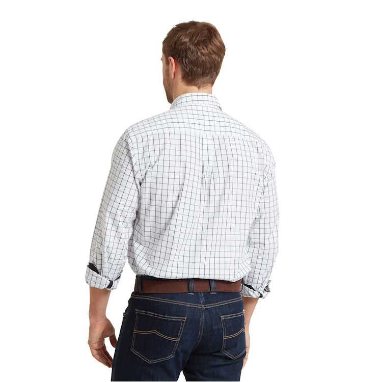 Schoffel Westminster Classic Shirt - Navy Check