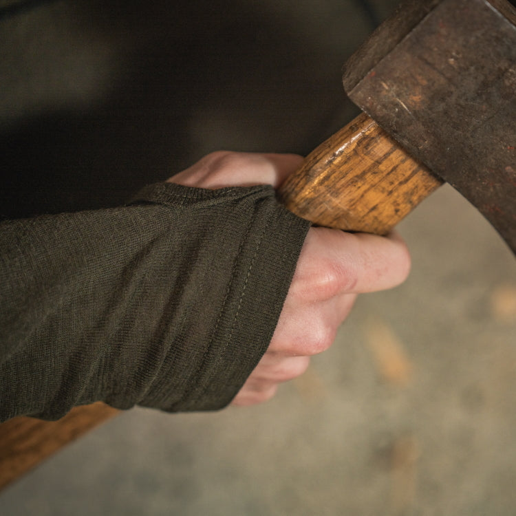 Seeland Apex One Hundred Long Sleeve T-Shirt - Pine Green