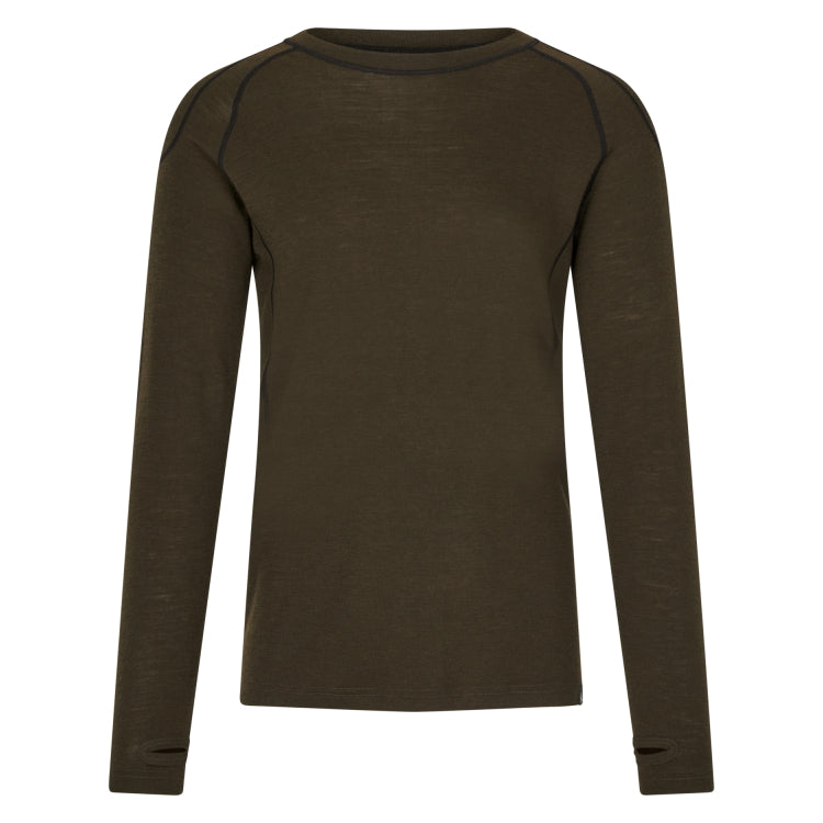 Seeland Apex One Hundred Long Sleeve T-Shirt - Pine Green