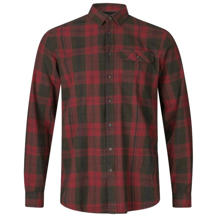 Seeland Highseat Shirt - Red Forest Check