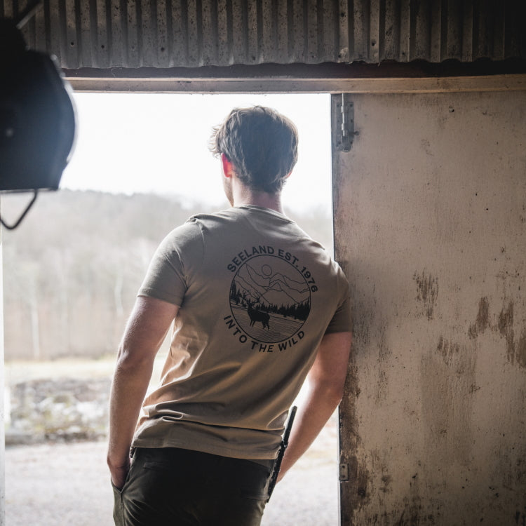 Seeland Hunting Landscape T-Shirt - Covert Green