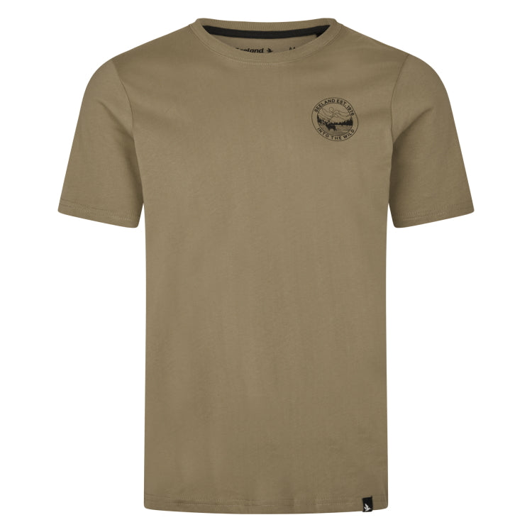 Seeland Hunting Landscape T-Shirt - Covert Green