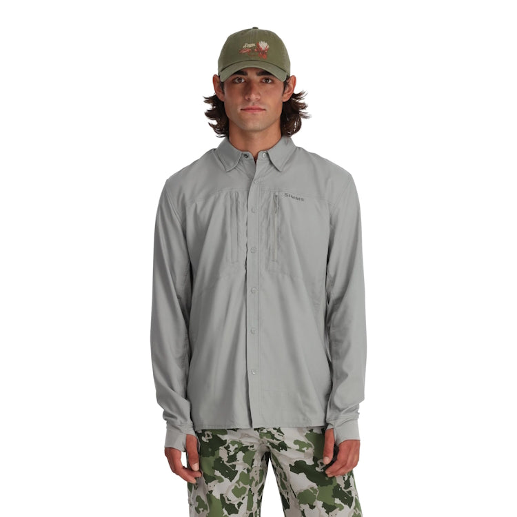 Simms BugStopper Intruder BiComp Shirt - Cinder