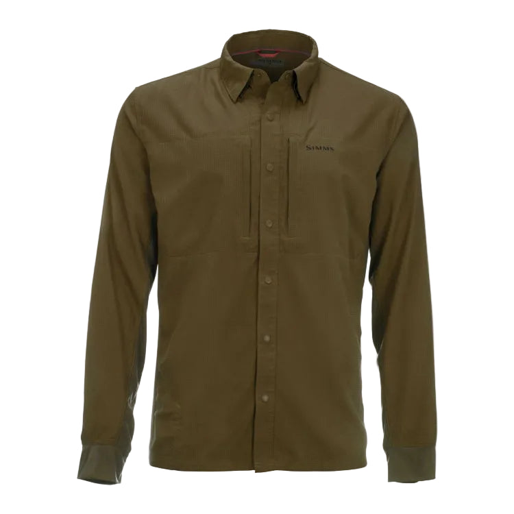 Simms BugStopper Intruder BiComp Shirt - Driftwood