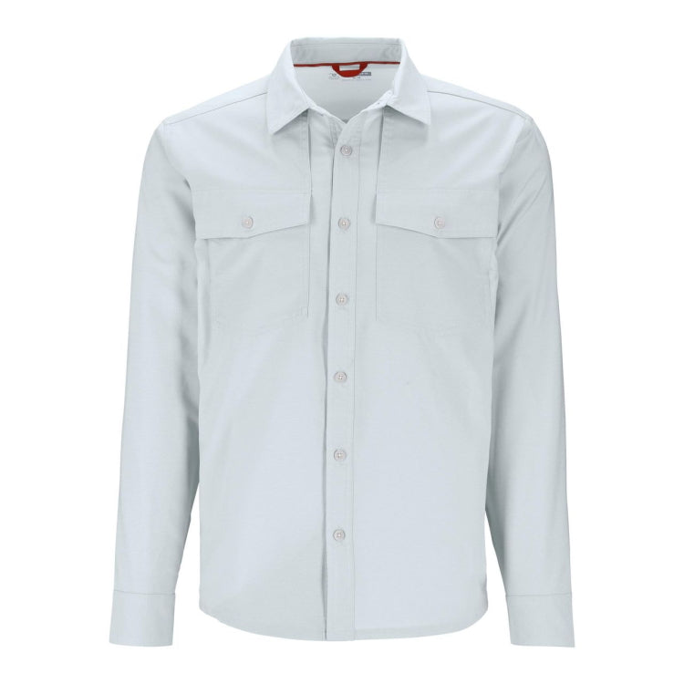 Simms No-See-Um Bugstopper Shirt Bimini Blue Heather