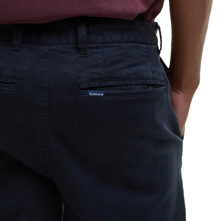 Barbour Washed Twill Chino Shorts - Dark Navy