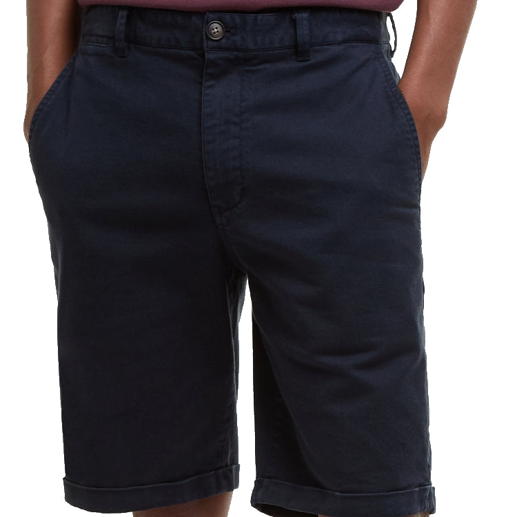 Barbour Washed Twill Chino Shorts - Dark Navy