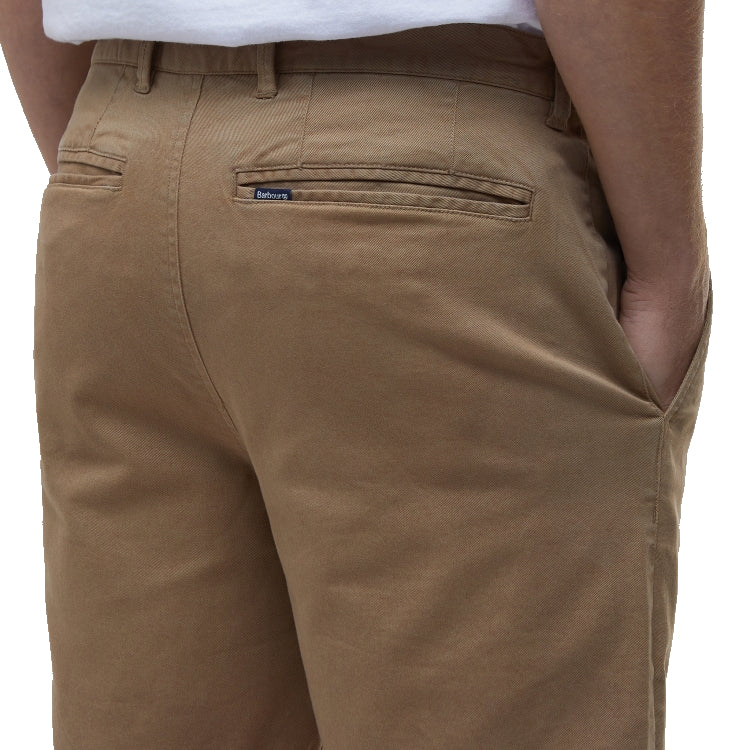 Barbour Washed Twill Chino Shorts - Stone