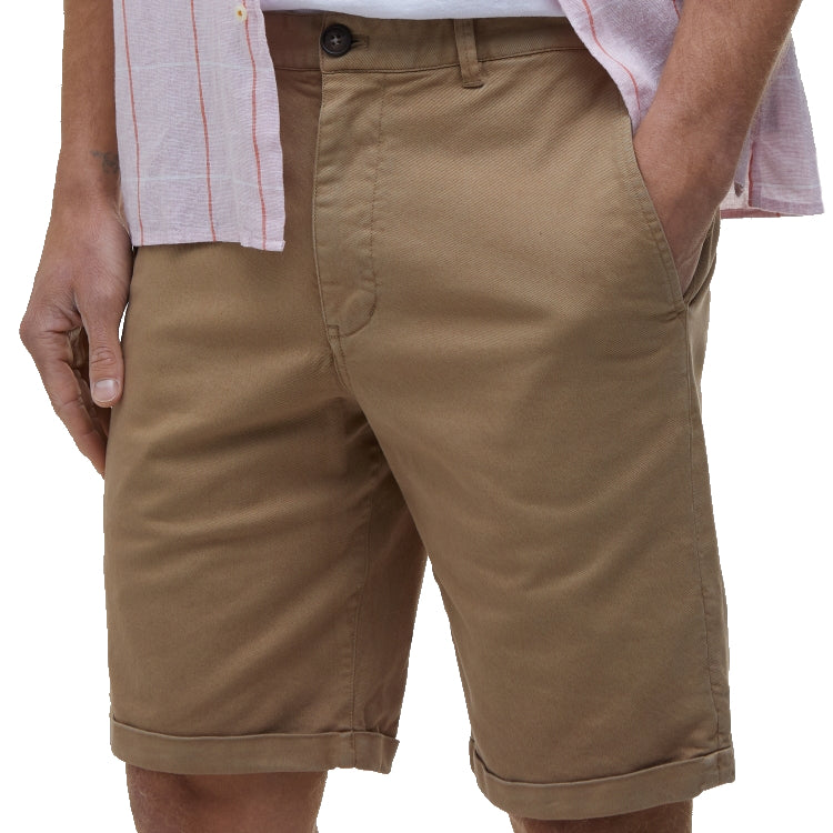 Barbour Washed Twill Chino Shorts - Stone