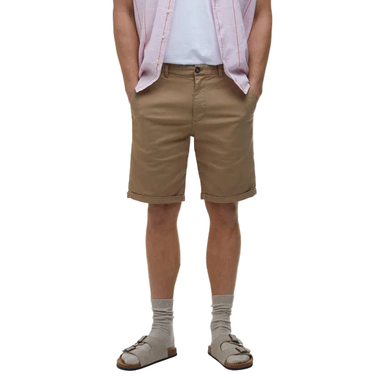 Barbour Washed Twill Chino Shorts - Stone