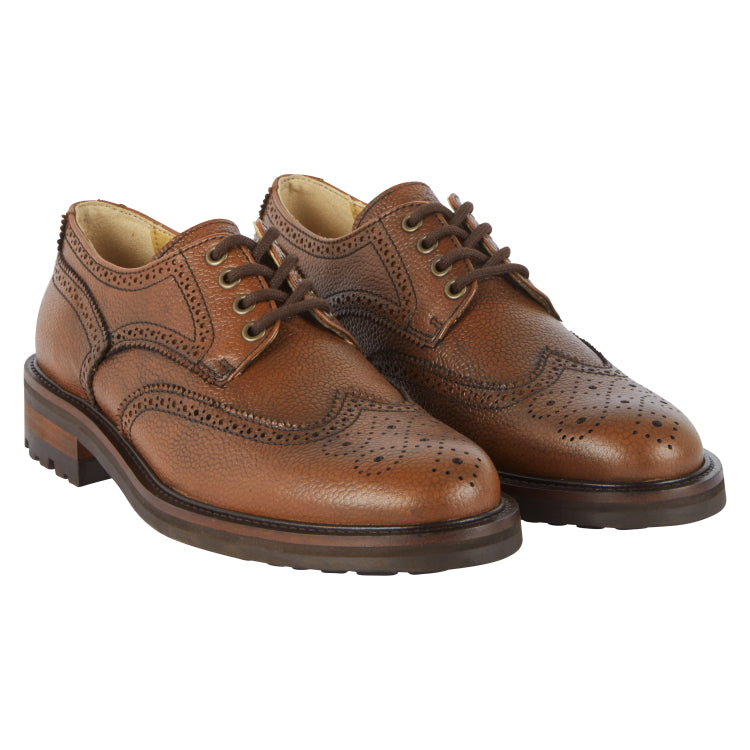 Le Chameau Normandy Leather Brogues - Brown