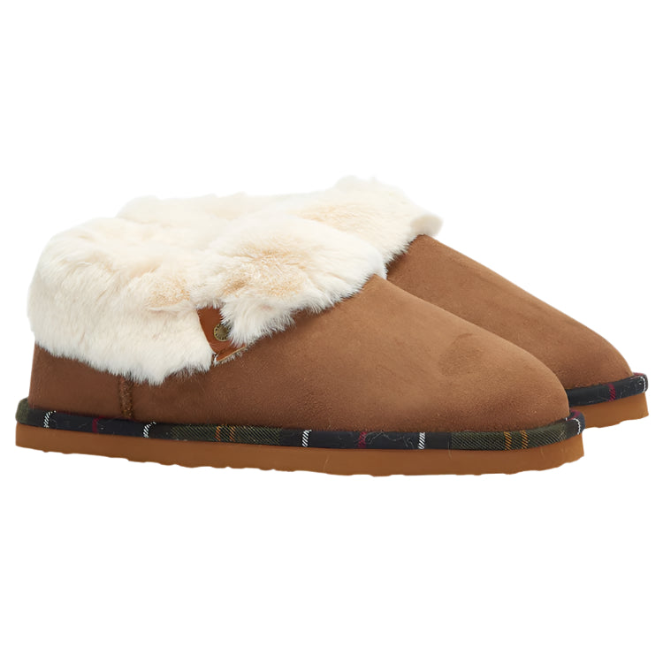 Claudia Barbour Slippers Womens Orange Barbour Ladies Eloise