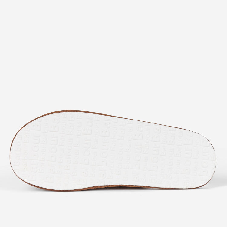 Barbour Leck Mule Slippers - Camel