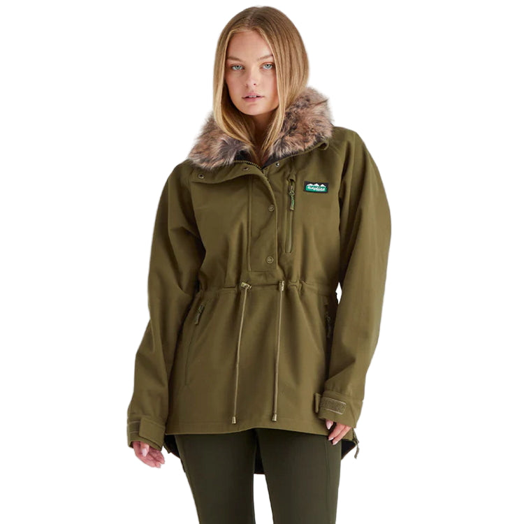 Ridgeline Ladies Monsoon Nordic Smock - Teak
