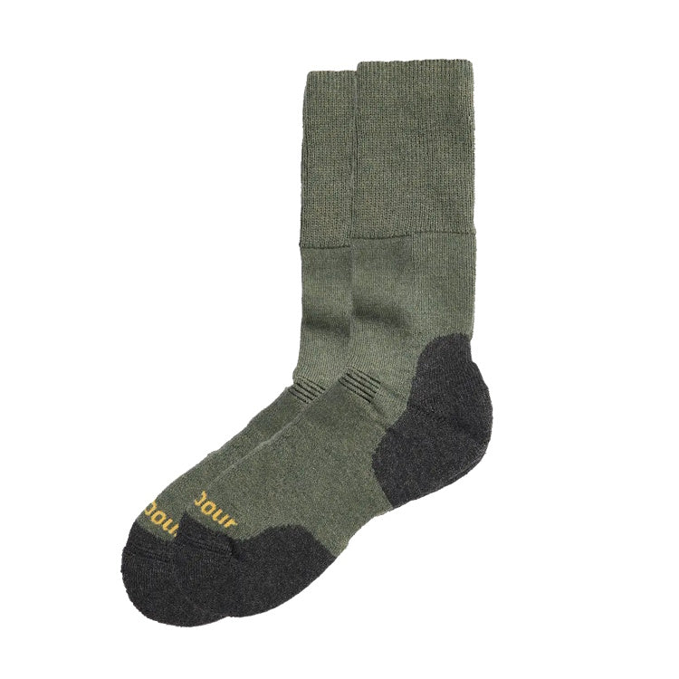 Barbour Cragg Boot Socks - Olive Mix