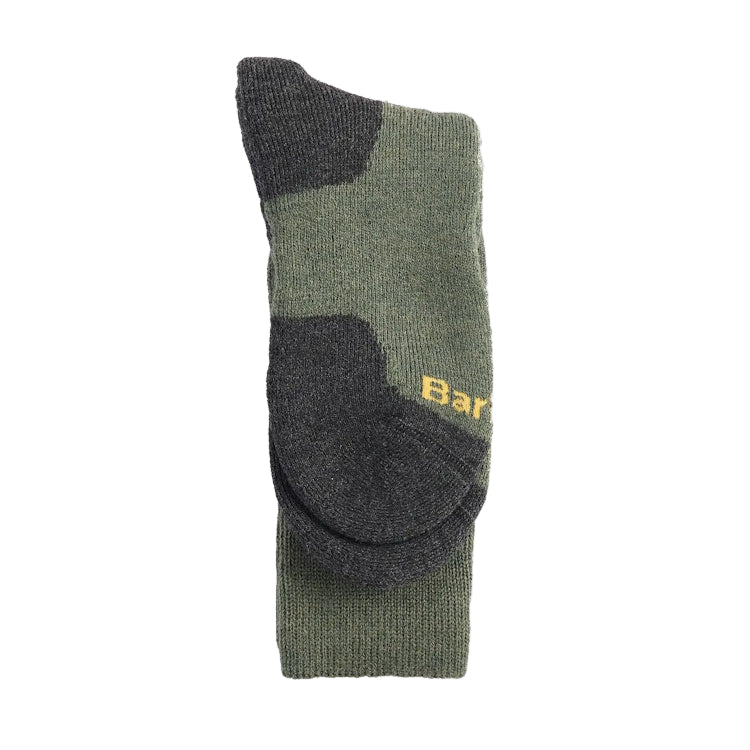 Barbour Cragg Boot Socks - Olive Mix