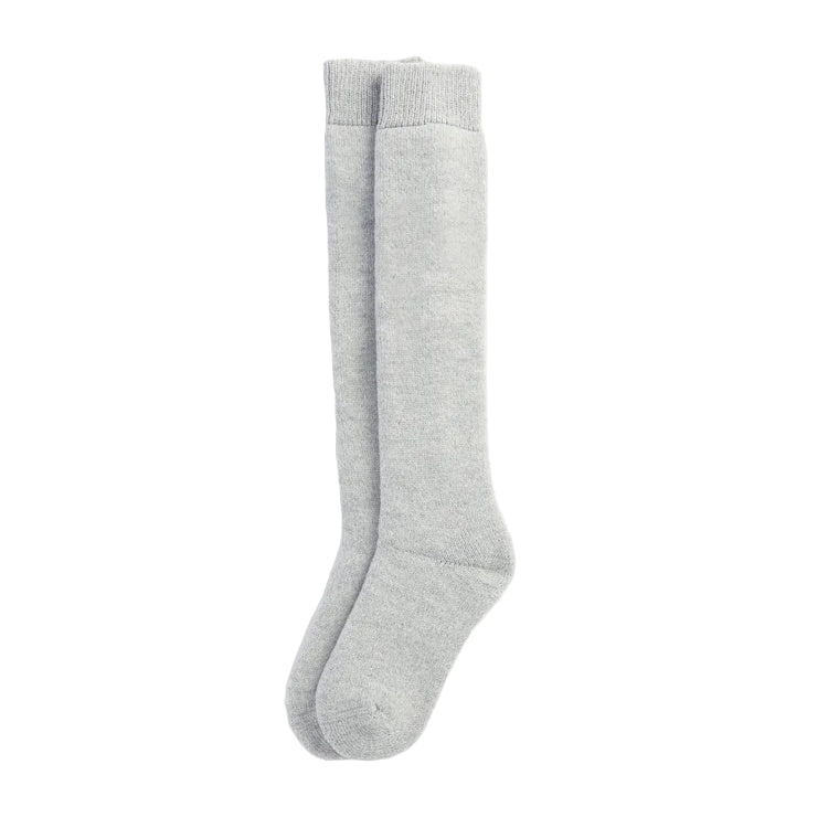 Barbour Ladies Wellington Knee Socks - Light Grey